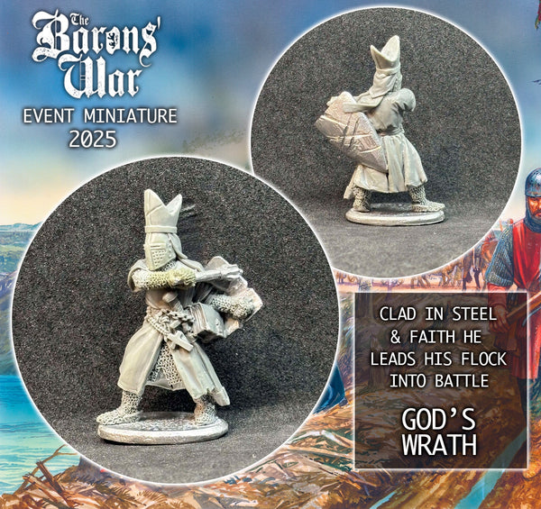 God's Wrath The Barons' War event figure for 2025