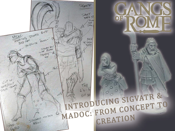 Introducing Sigvatr and Madoc, Rome's Most Wanted crew for Zenobius in Gangs of Rome