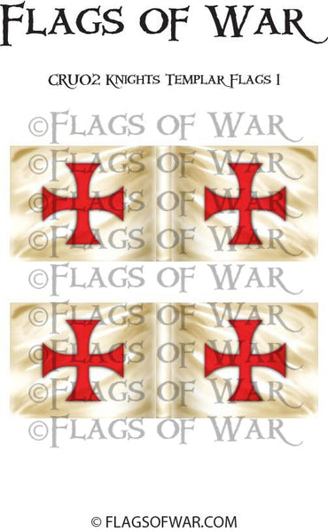 CRU01 Knights Templar Flags 1