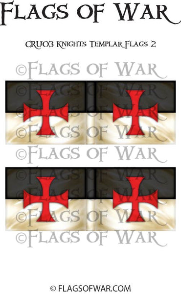 CRU02 Knights Templar Flags 2