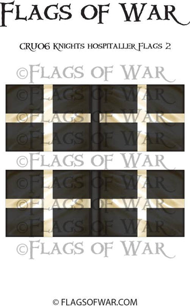 CRU06 Knights Hospitaller Flags 2