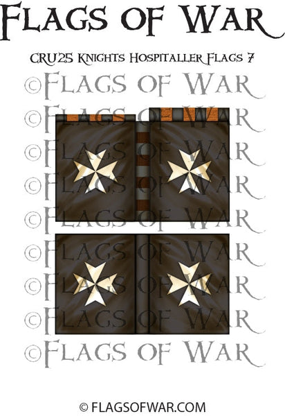 CRU25 Knights Hospitaller Flags 7