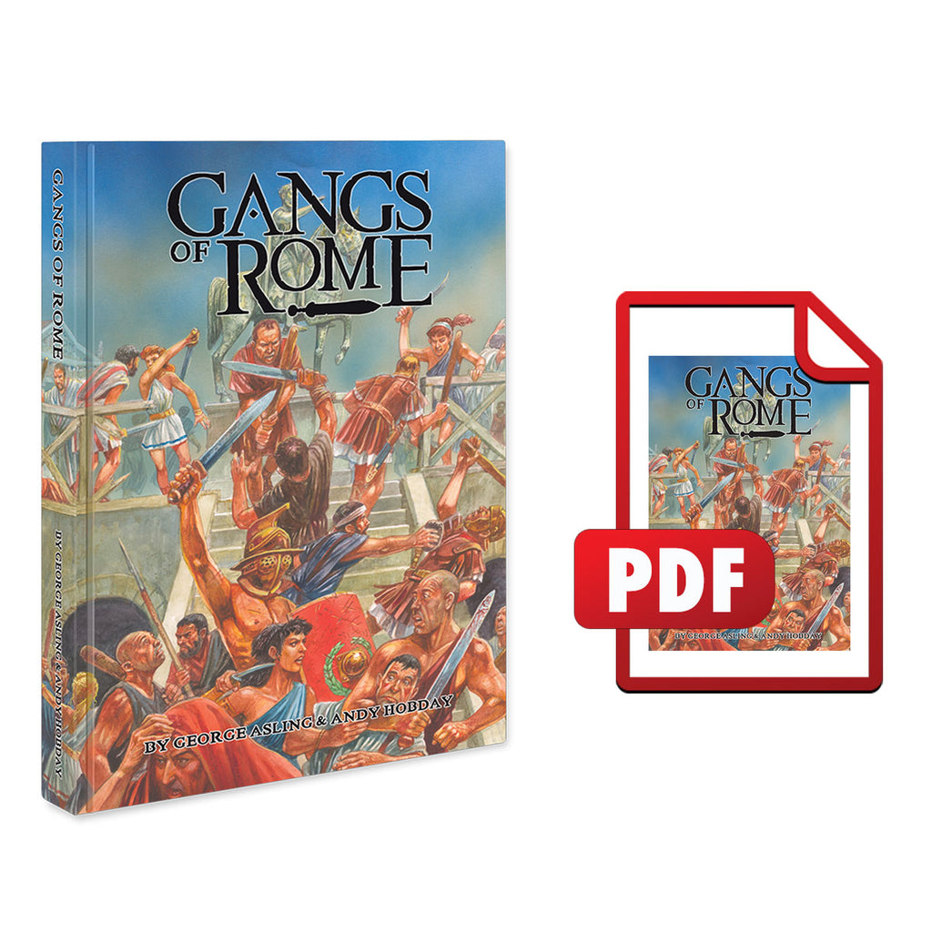 Gangs of Rome A4 Rulebook & PDF bundle