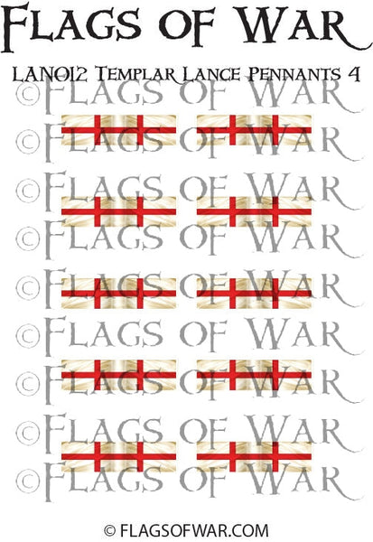 LAN012 Templar Lance Pennants 4