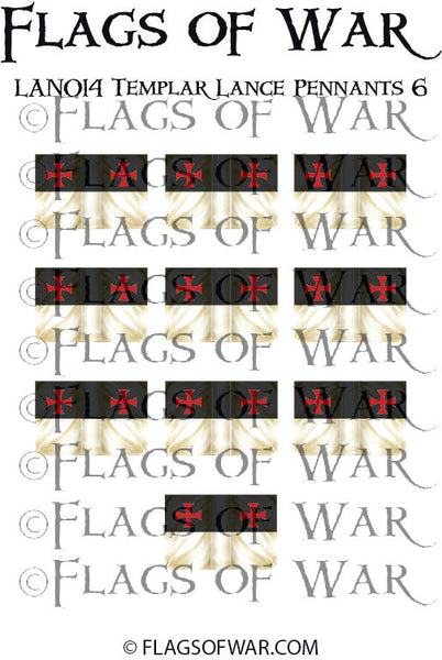 LAN014 Templar Lance Pennants 6