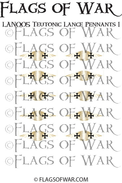 LAN005 Teutonic Lance Pennants 1