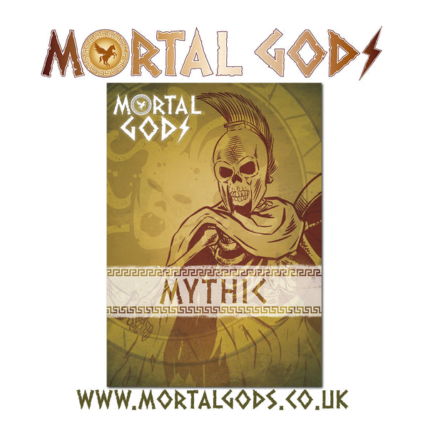 Mortal Gods Mythic Rules Supplement Book