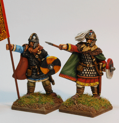 Early Saxon Chieftain & Bannerman