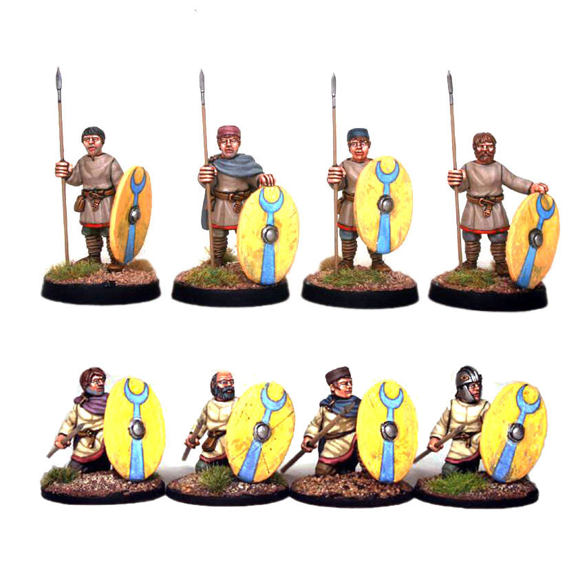 Late Roman Unarmoured Infantry battle line - 1 point