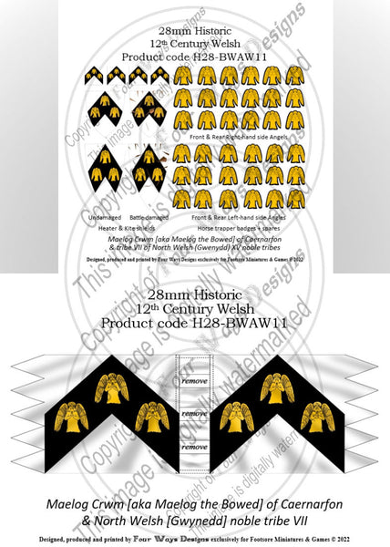 Maelog Crwm (aka Maelog of the Bowed) of Caernarfon