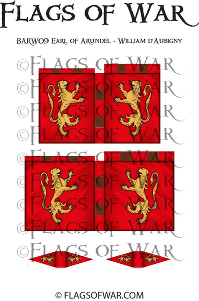 BARW09 Earl of Arundel - William d'Aubigny