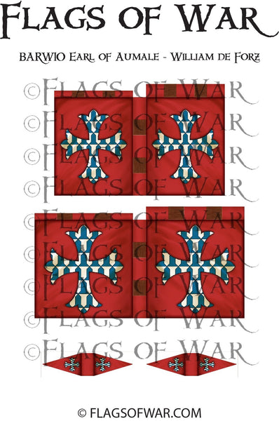 BARW10 Earl of Aumale - William de Forz