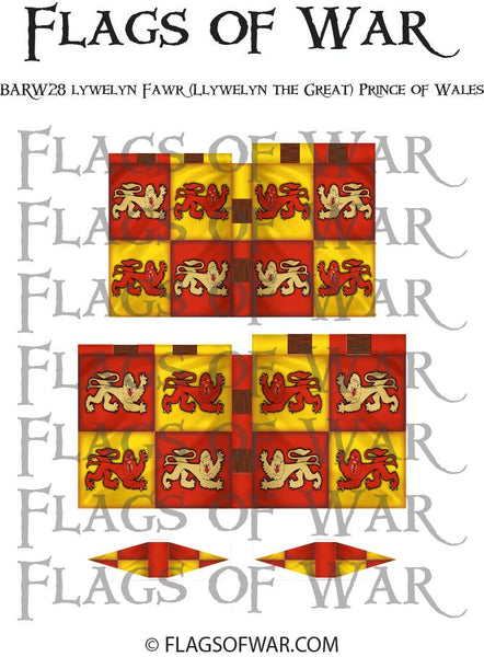 BARW28 Lywelyn Fawr (Llywelyn the Great) Prince of Wales