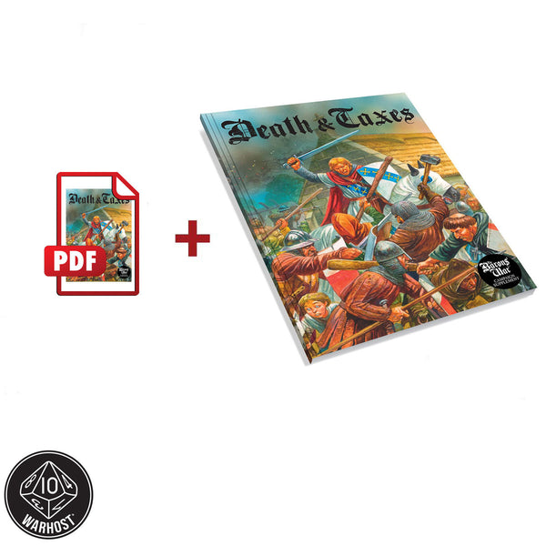 Death & Taxes Campaign Book + PDF bundle