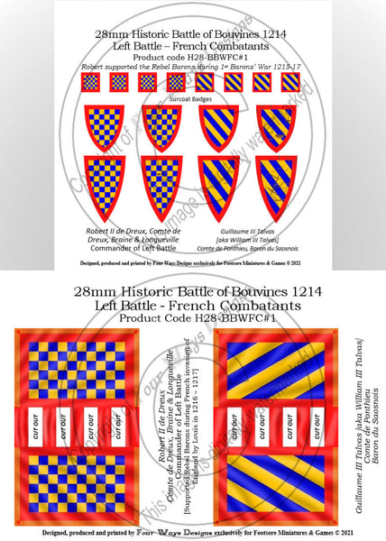 Robert II Comte de Dreux & Guillaume III Talvas