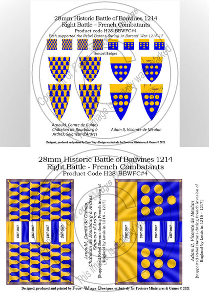 Arnould, Comte de Guines & Adam II