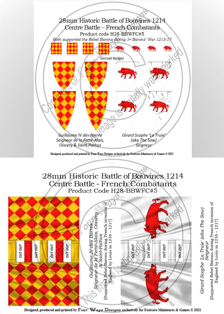 Guillaume IV des Barres & Girard Scophe (BBWFC#5)