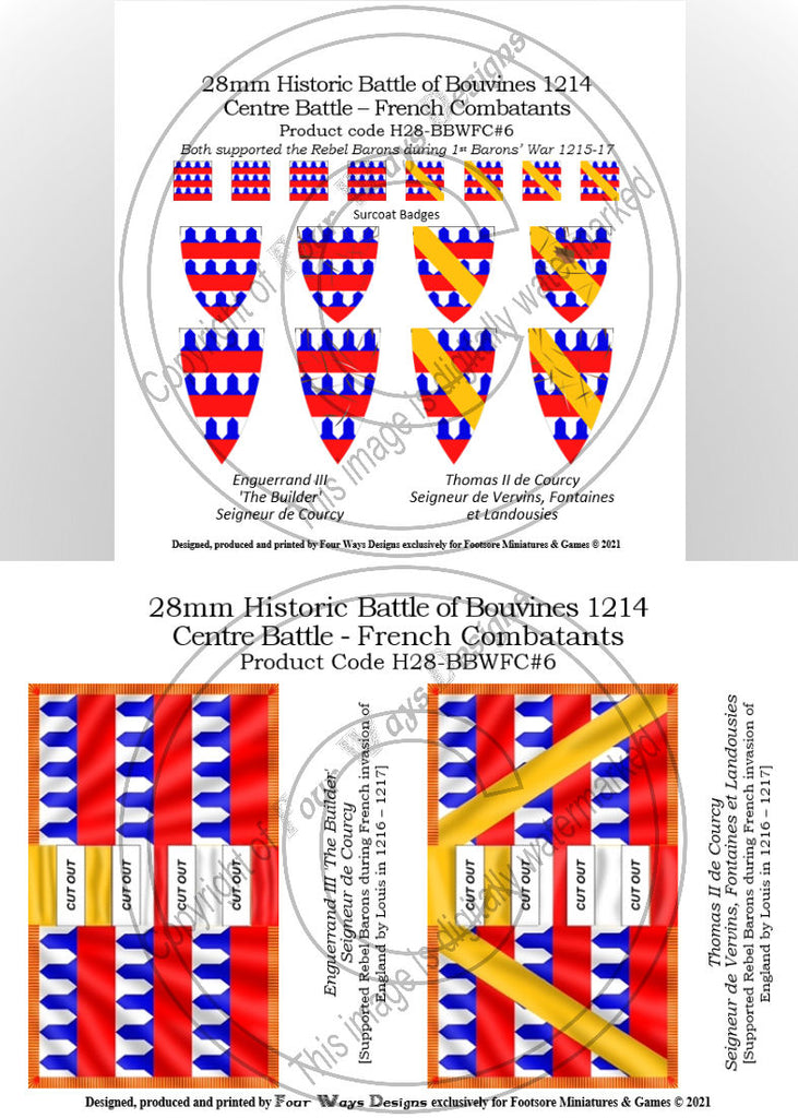 Enguerrand III & Thomas II du Courcy