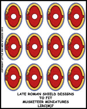 Late Roman Shield Transfer LIRC(FM)7