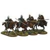 Norman Cavalrymen couched lance arms