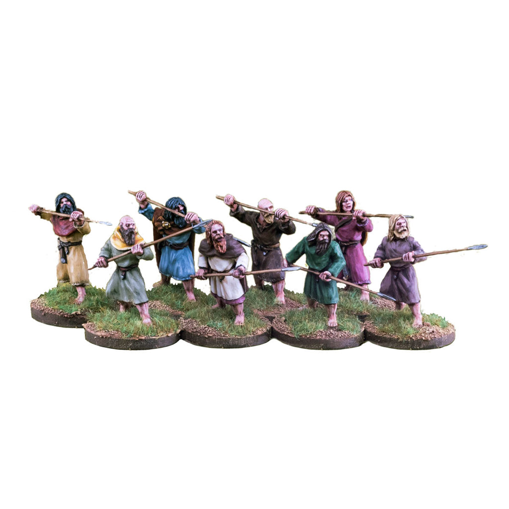 Pict/Scots Spearmen attacking