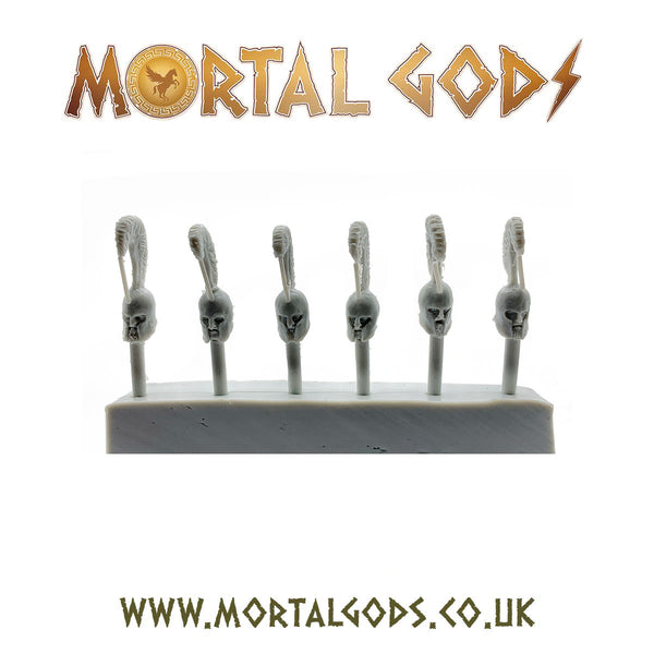 Thespian Helmets (to fit Victrix hoplites)