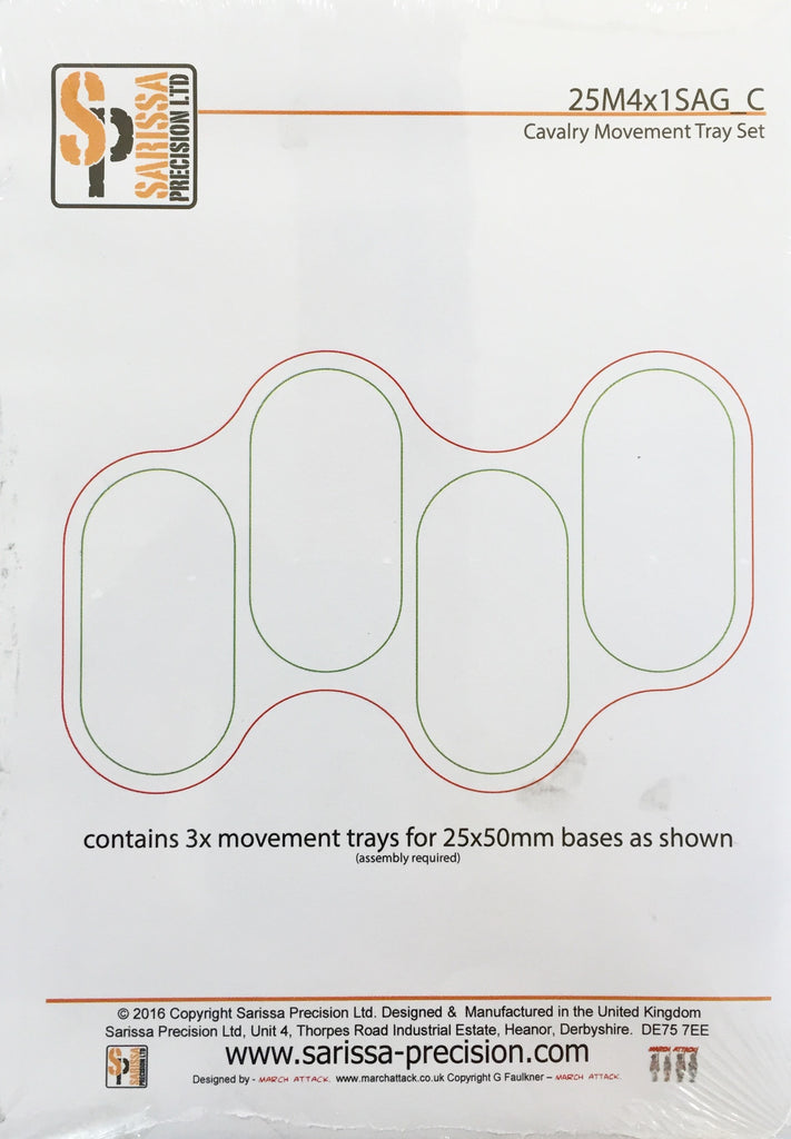 Saga Cavalry Movement Tray set