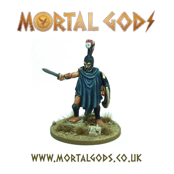 Polykratos of Thespis, Descended from Heroes - Thespian Lochagos