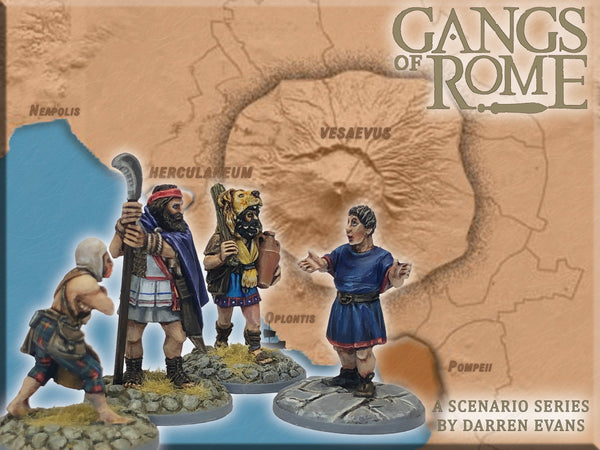 Under the Shadow - Horror at Herculaneum scenario series by Darren Evans