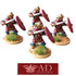 3rd Cent. Roman Legionaries with Sword, Defending. Four Miniatures sculpted by Adam Smith