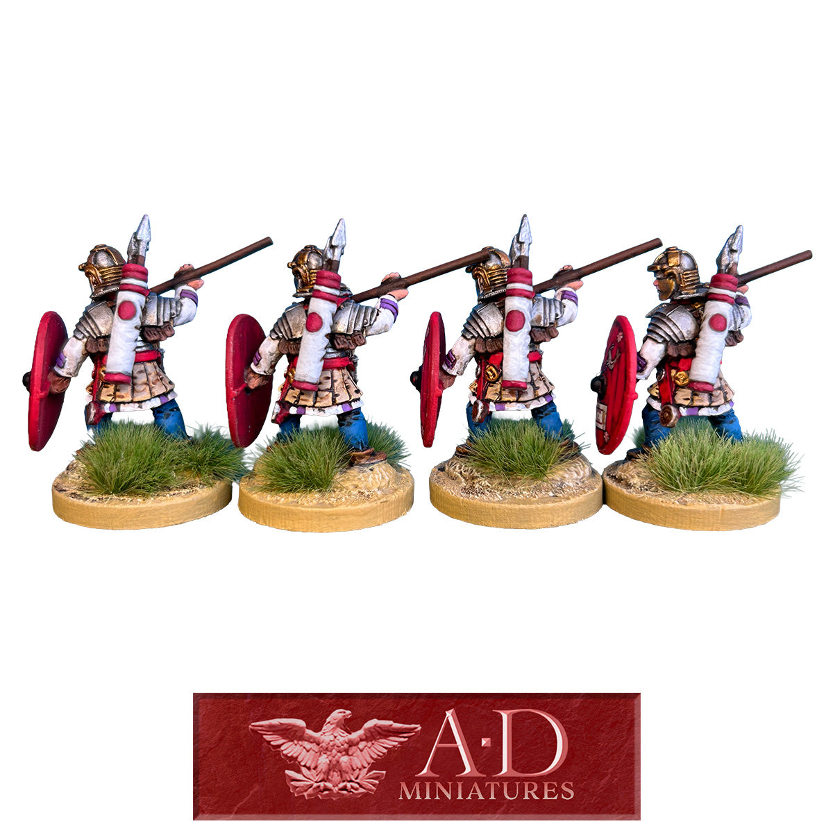 3rd Cent. Roman Legionary Lanciarii, Advancing