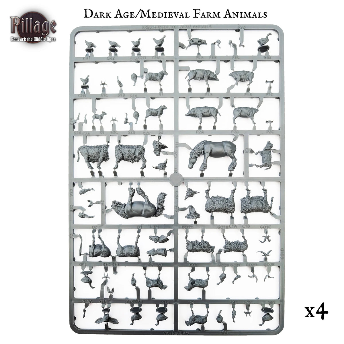 Medieval Farm Animals