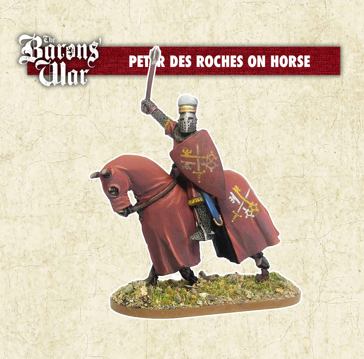 Peter des Roches - Bishop of Winchester on Horse