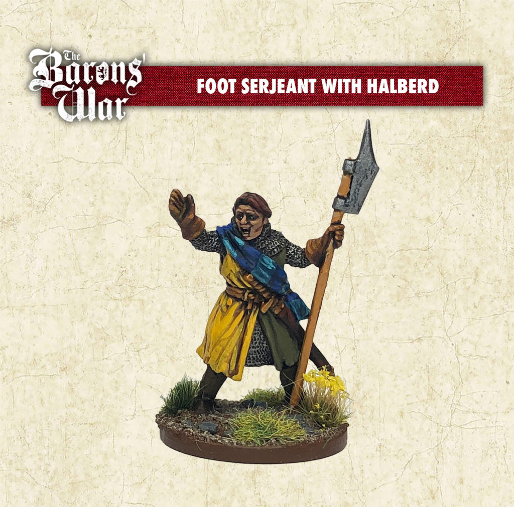 Foot Serjeant with Halberd