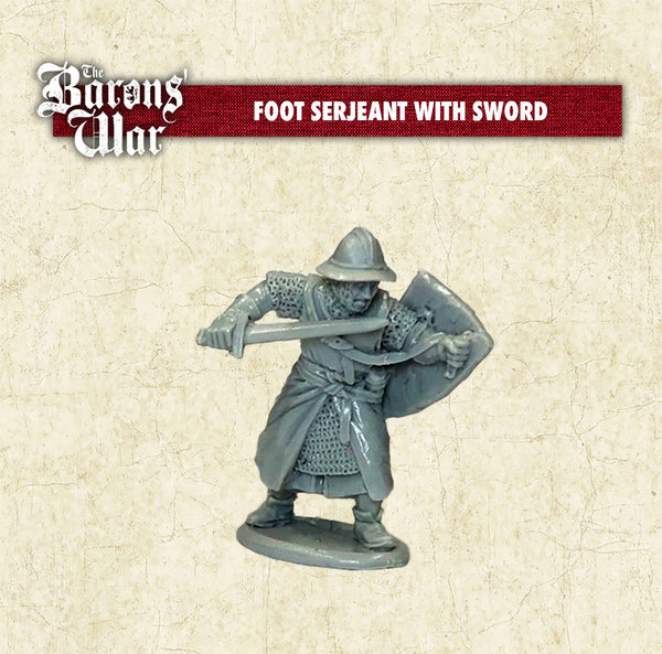 Foot Serjeant with Sword