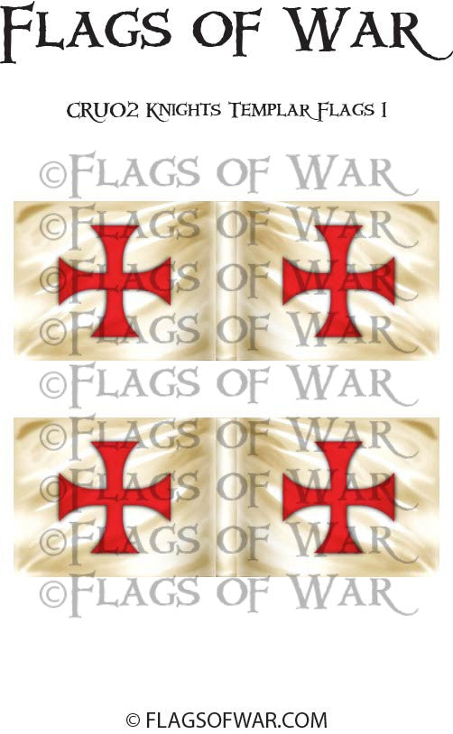 CRU01 Knights Templar Flags 1