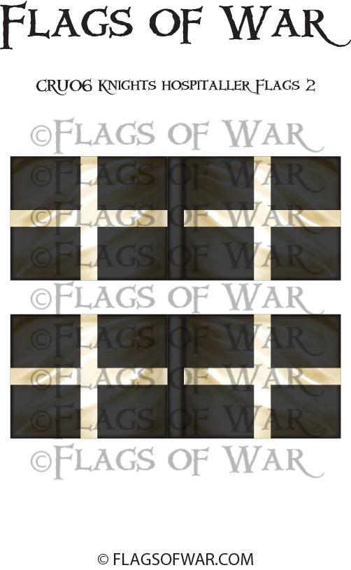 CRU06 Knights Hospitaller Flags 2