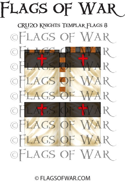 CRU20 Knights Templar Flags 8