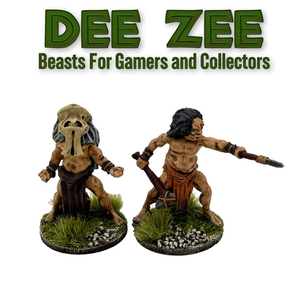 Cavemen Leader and Shaman