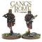 Two Vigiles Urbani with big sticks for Footsore Miniatures 'Gangs Of Rome' range.