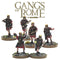 Six Vigiles Urbani with lanterns and big sticks for Footsore Miniatures 'Gangs Of Rome' range.