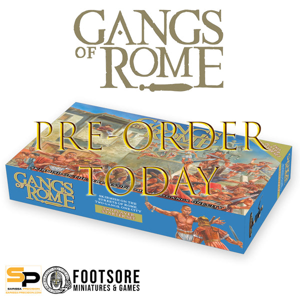 The Gangs Of Rome complete starter set available to pre-order today