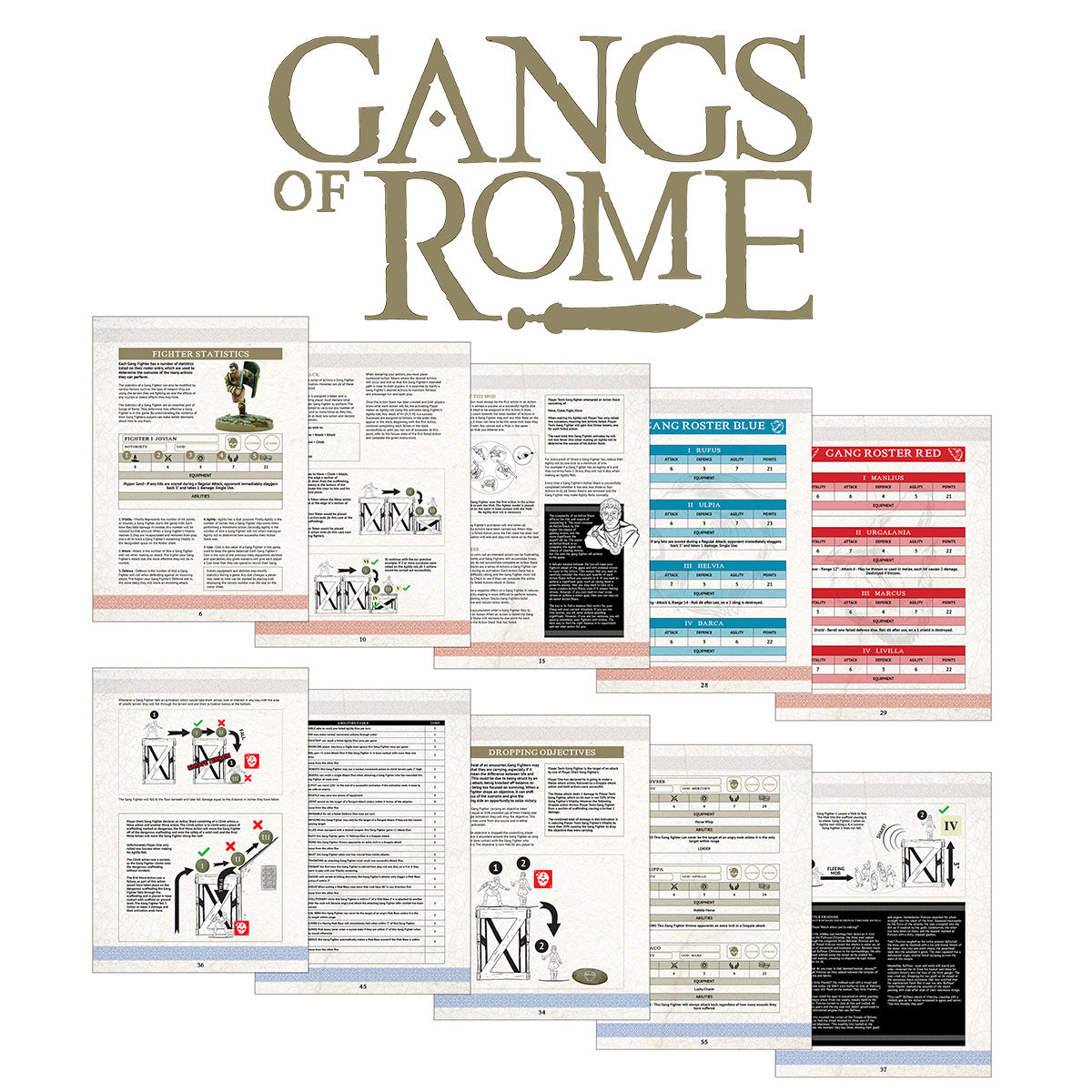 Gangs of Rome A4 Rulebook