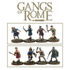 Samples of Gangs fighters that can be made using the plastic frames inside the Gangs Of Rome starter set