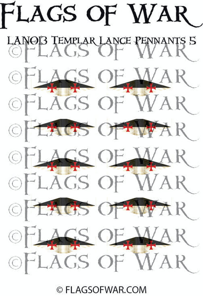 LAN013 Templar Lance Pennants 5