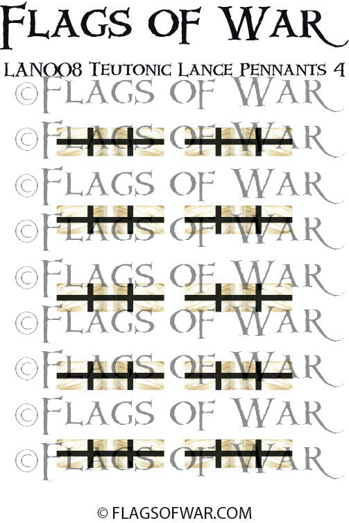 LAN008 Teutonic Lance Pennants 4