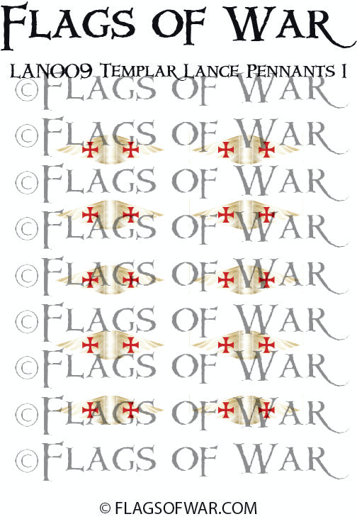 LAN009 Templar Lance Pennants 1