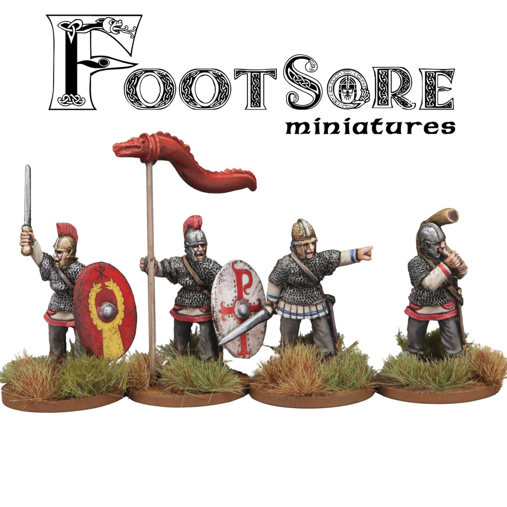 Late Roman Legionary Command in mail