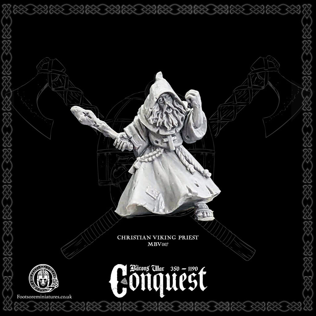Christian Viking Priest for Footsore Miniatures 'Conquest' Vikings.