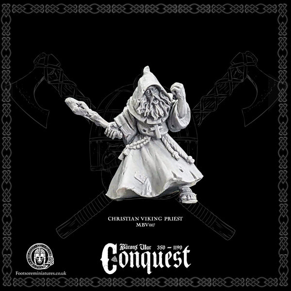 Christian Viking Priest for Footsore Miniatures 'Conquest' Vikings.